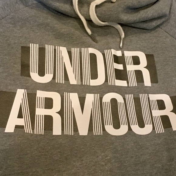 Under Armour Funnel Neck Hooded Sweatshirt - Picture 7 of 16